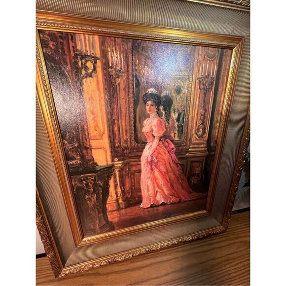 ALAN MALEY "THE RECITAL" LIMITED EDITION PRINT ON CANVAS | Victorian Impressioni - Picture 4 of 7